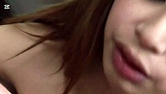 Hey, this pretty Asian shemale gets rough anal at home! 🍆💦