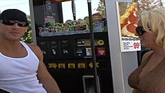 Sultry Blonde Takes Massive Cock Until Cum Covers Face