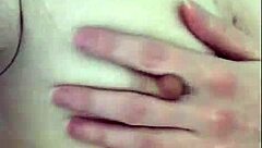 I feel so horny watching this cute Russian brunette with small tits striptease and tease her wet pussy for pov dirty talk blowjob