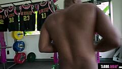 Tabooheat coach's wife Cory Chase interviews new player with big cock shower fuck!