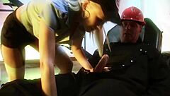 hey patient, want me to suck your cock and ride you doggystyle in my nurse uniform and stockings?