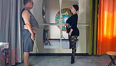 spank that ballerina's ass hard punish the bad dancer regina noir as teacher fucks mouth and pussy in studio