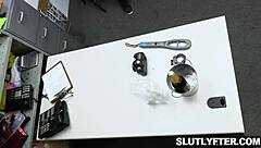 Summer Col Caught Shoplifting by Officer Jack Vegas and Makes a Deal with Him to Avoid Serious Trouble