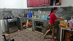 why does this perverted neighbor flash his huge cock and fat ass while visiting?