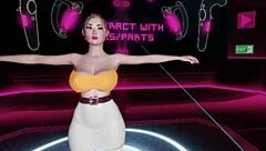 i get so turned on playing with amy in vr sucking those big tits