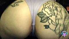 Why does this big booty milf with small tits crave huge cock deepthroat and choking?