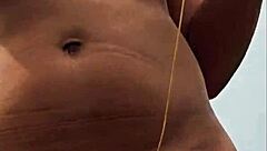 Curvy Argentinian Wife Shows Saggy Tits In Voyeur Campo Paseo!