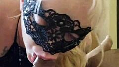 Ashley Lashae Devours Massive Black Cock In Interracial Blowjob Session