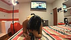 Perla Enjoys Intense Doggystyle Pussy Licking in Room Casting