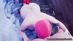 What Makes This Blonde Get Fucked Hard In The Shower Doggystyle?