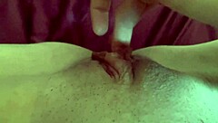 italian milf artemisia love teases shaved pussy in horny solo pov fingering session