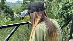 i love watching this brazilian babe squirt a huge wet stream with her toy