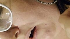 amazing amateur sandra shows off her mature curves in candid home video