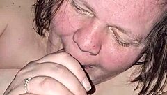 Intense Passion Riding Foot Sucking Massive Cock