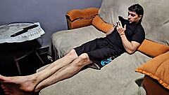 Brazilian Stepmom Pretends Disinterest Spies on Hot Stepson Until She Gets Big Cock Creampie in Fetish Casting Interview