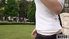 How Does This Tourist Capture His Anal Adventures with Macy on Tape?