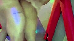 I did double penetration with the muscular personal trainers from the gym while my husband stayed home watching