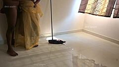 Indian Maid Enjoying Playful Moments