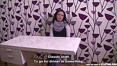 Czasting Showcases a Nice Czech Brunette in Interview Session