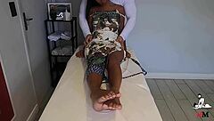 Watch what your wife does during her consultation massage