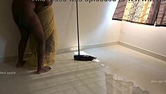 Indian Maid Enjoying Playful Moments