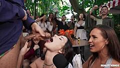 Facial Cumshot On Athletic Tattooed Latina Big Ass After Blowjob And Sex For Cash In Reality Kings