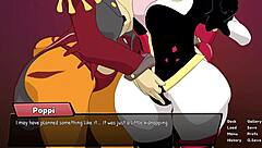 Comical Furry Games Heat Honeymoon With Big Tits Creampie And Interracial 3some Action