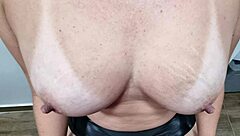 In this private collection, my curvy wife showcases her huge tits and big pussy lips in homemade lingerie photos