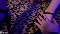 Submissive Brunette Ravena Endures Tickling And Foot Fetish Domination