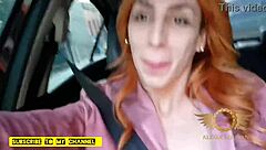 Hot Crossdressing Action As Travesti Plays Intensely With Uber Driver!