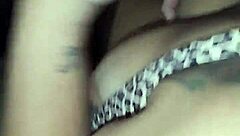 is that young married woman really sucking off the app driver in his car for cum on her tits?