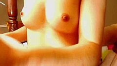 Fifi Foxx playfully pops colorful balloons while strutting in shiny high heels for fun.