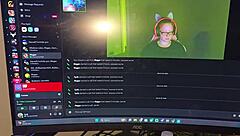 Redhead Gamer Girl Takes BBC Cowgirl Ride With Creampie Between Sessions