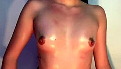 why does this young colombian girlfriend touch her juicy wet pussy until she cums so hard