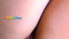 subtle hints of a young colombian latina getting intimate with her neighbor at a party