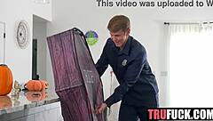 Petite amateur stepsis gets bred in coffin by sage roux and selina imai