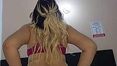 Blonde Latina Ass Jumps On Cock With Subtle Intensity