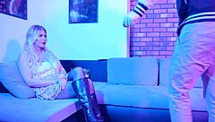 you ready for this amazing hardcore facefuck? asks the polish blonde milf before epic cumshot.