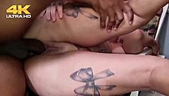 Interracial Cock Pounds My Ass Deliciously in the Garden