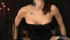 Chanel preston loves dildo fucking her tight wet pussy sensually in lingerie and fishnets!