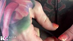 caught jerking to nylon stockings leads to bossy blackmail fantasy with femdom humiliation joi