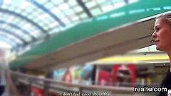 Adorable Czech Teen Strips And Gets Seduced In Shop For Rough POV Fucking With Clothes Ripped