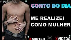 How did this Brazilian amateur finally embrace her erotic desires fully?