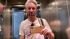 Young Tiny 18+ Italian Teen Deepthroats Huge Cock and Swallows Cum in Hotel Room