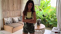 Hey, Showed My Snake to Snake Catcher Girl!