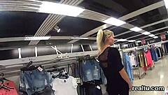 Adorable Czech Teen Strips And Gets Seduced In Shop For Rough POV Fucking With Clothes Ripped