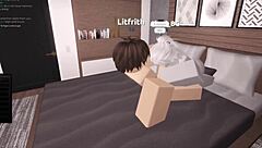 Intense virtual encounter with eager adult fan leads to multiple climaxes inside