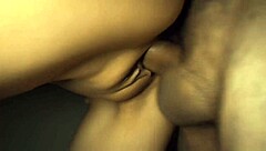 wanna see cum dripping inside this shaved pussy?