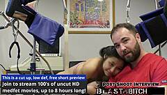 raya nguyen sucks dick twice before getting fucked by doctor