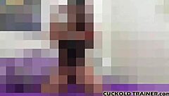 Hey, you can totally worship my sexy feet while he fucks my wet pussy in this hot femdom fetish scene!